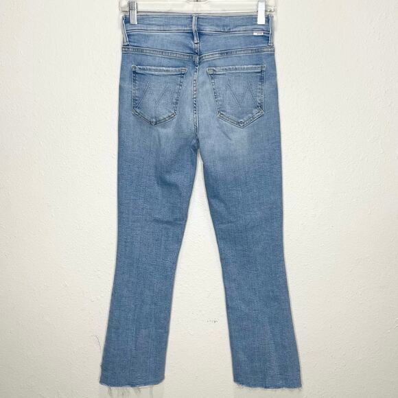 MOTHER Denim The Insider Step Crop Fray Jeans In Limited Edition 25 NWOT - Picture 5 of 10